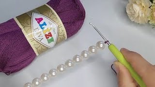 Wow😍That's awesome crochet accessories with beads. It's so fast and easy