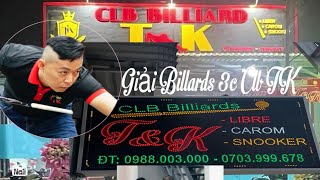 V16 - TẤN LỘC (BOMBO) Vs VĂN THÊM (T&K) | Giải Billiards Carom 3C Clb T&K - Hớn Quản - Bình Phước