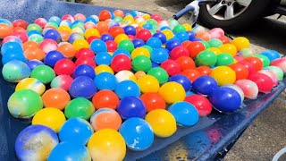 Welcome to Marble Run Live ☆ Handmade wooden rain gutter slope & colorful balls ASMR