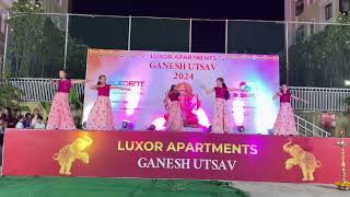 Luxor Apartments Ganesh Utsav 2024 | Uniting Tradition, Culture & Community!"