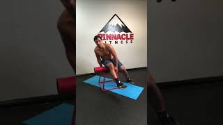 Foam Roll Hamstring on Elevated Surface