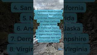 Top 10 Cities for Veterans #military #army #navy #airforce #marines #spaceforce #valoan