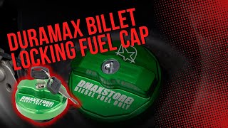 Billet Aluminum Locking Fuel Cap Duramax Upgrade