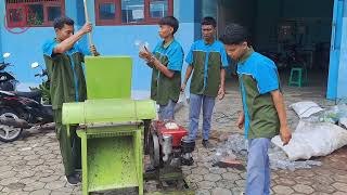 Mesin Pencacah Plastik produk SMK | Kita semua bisa membuat mesin tepat guna