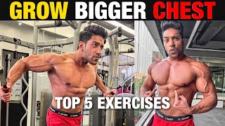 5 Best Chest Workout | How To Grow Bigger Chest At Gym