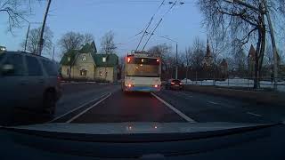 video of free parking at the Tallinn Railway Station, Estonia