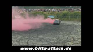 VW Pfingsttreffen 2011 Bautzen / Burnout WM - Burnout 2. Qualifikation: Team Zwölfender 12-Ender