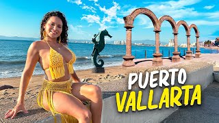 Recorriendo el MALECÓN de PUERTO VALLARTA 🇲🇽 Comida, paisajes y fiesta