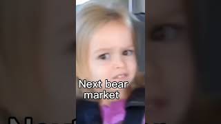 Aspire to be a bear market survivor 🐻 #crypto #bearmarket #invest #shorts