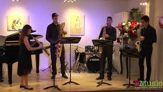 Saxophone Quartet - An American in Paris by G. Gershwin