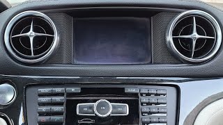 How to Remove Display / Monitor from 2013 Mercedes SL550   for Repair.