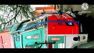 truck painting videos #art tata 2518 old truck paint # truck union nangal dam punjab