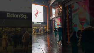 Eldon Square in Newcastle Upon Tyne city centre