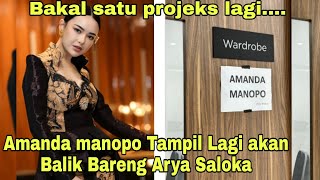 Akhirnya bund....Amanda manopo Tampil balutan busana batik nasional, akan Balik Bareng Arya Saloka