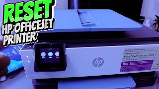 How To Reset HP Officejet 8135e All In One Wireless Printer