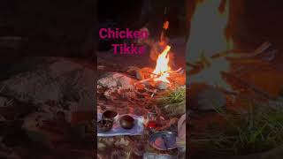 Making Chicken Tikka on Australian river. #chicken #tikka #cooking #australia #river