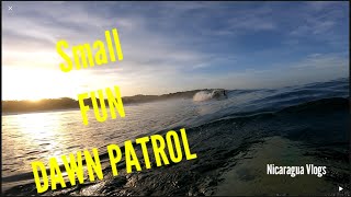 A Few Friends and an Empty Beach Break Dawn Patrol Nicaragua