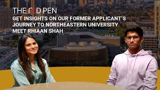 Get insights on our former applicant’s journey to Northeastern University Meet Rhiaan Shah