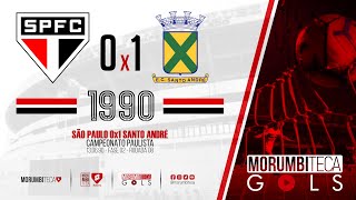 São Paulo 0x1 Santo André - Paulista - Fase 02 - Rodada 08 - 13/06/90