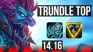 TRUNDLE vs DR. MUNDO (TOP) | 8/2/2 | EUW Diamond | 14.16