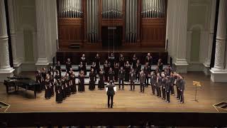 Dum medium silentium by Vytautas Miškinis, performed by NTU Choir