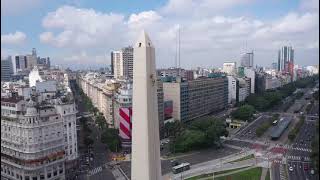 Comenzaron las tareas de mantenimiento del Obelisco. Parte 4