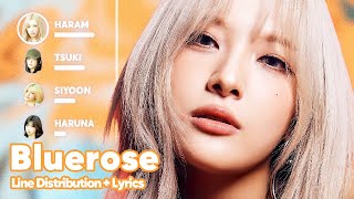 Billlie - Bluerose (Line Distribution + Lyrics Karaoke) PATREON REQUESTED