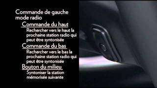 Commandes audio au volant