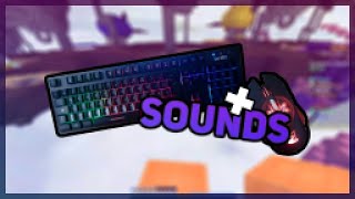 Bedwars On Pika-Network (Keyboard + Mouse Sound)