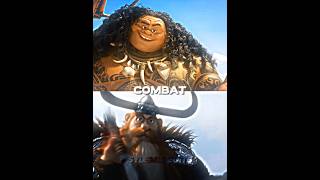 Maui VS Stoick #moana #httyd