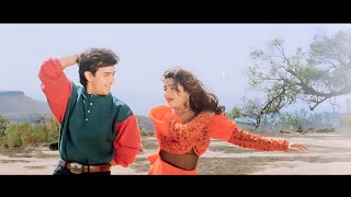 Dheere Dheere Aap Mere Dil Ke Mehman Ho Gaye - Baazi (1995) Amir Khan & Mamta Kulkarni.