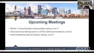 Government Transition Advisory Committee, meeting #21 - June 11, 2024