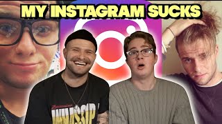 Roasting my Instagram W/ Jake Doolittle