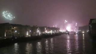 Silvester 2016/17 am Husumer Hafen