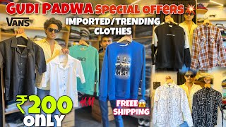 IMPORTED clothes in CHEAP PRICE in MUMBAI💥| GUDI PADWA SPECIAL| China Imported clothes