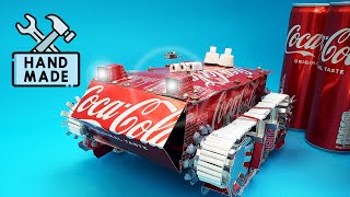 How to make an EPIC CocaCola TANK out of cans?! RC!!!