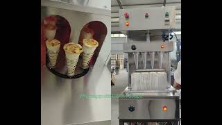 Hand pizza cone machine/pizza cone maker