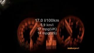 BMW X5 M50d fuel consumption test / consumo / verbrauch / расход / yakit