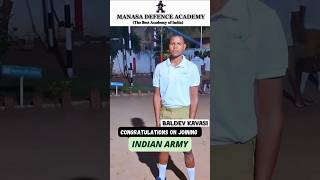 Congratulations Baldev Kavasi on completing your training and  joining the Indian Army#viral