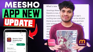 Meesho App Logo New Update | Meesho New Update |🔥🥳