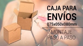 CAJA DE CARTON PARA ALMACENAJE 075x050x080mm