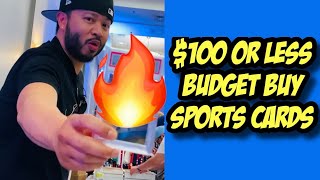 BOUGHT A SPORTS CARD FROM THE DALLAS CARD SHOW | BUDGET CARDS UNDER $100