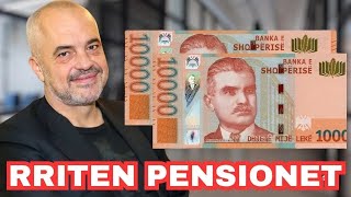 MIRATOHET LIGJI ! Edi Rama SHPALL Rritjen e Pensioneve ne 28 Nentor