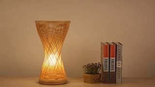 Amazing Home Decoration - Straw Pipe Light Lamp