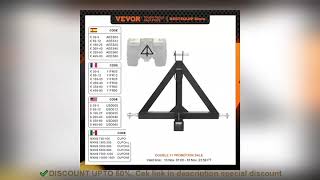 ✔️VEVOR 3 Point Hitch Receiver 3 Point 2inch 1 Tractor Tow For Kubota Ma