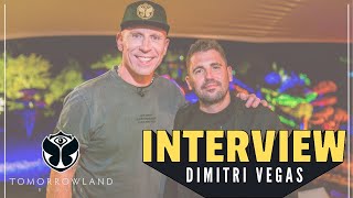 Dimitri Vegas interview with AdamK - Tomorrowland Brasil 2023