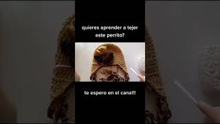 link en los comentarios!! Crochet perrito #youtubeshorts #shorts