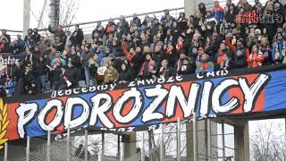 Korona Kielce - Raków Częstochowa (23.11.2019) kibice Rakowa