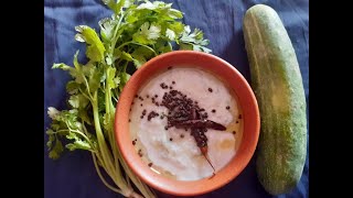 Cucumber raita।। Lockdown recipe ।।Tripti saxena