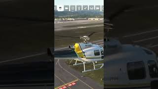 Helicóptero h125 decolando de Guarulhos msfs2020